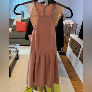 BCBGeneration nude dress